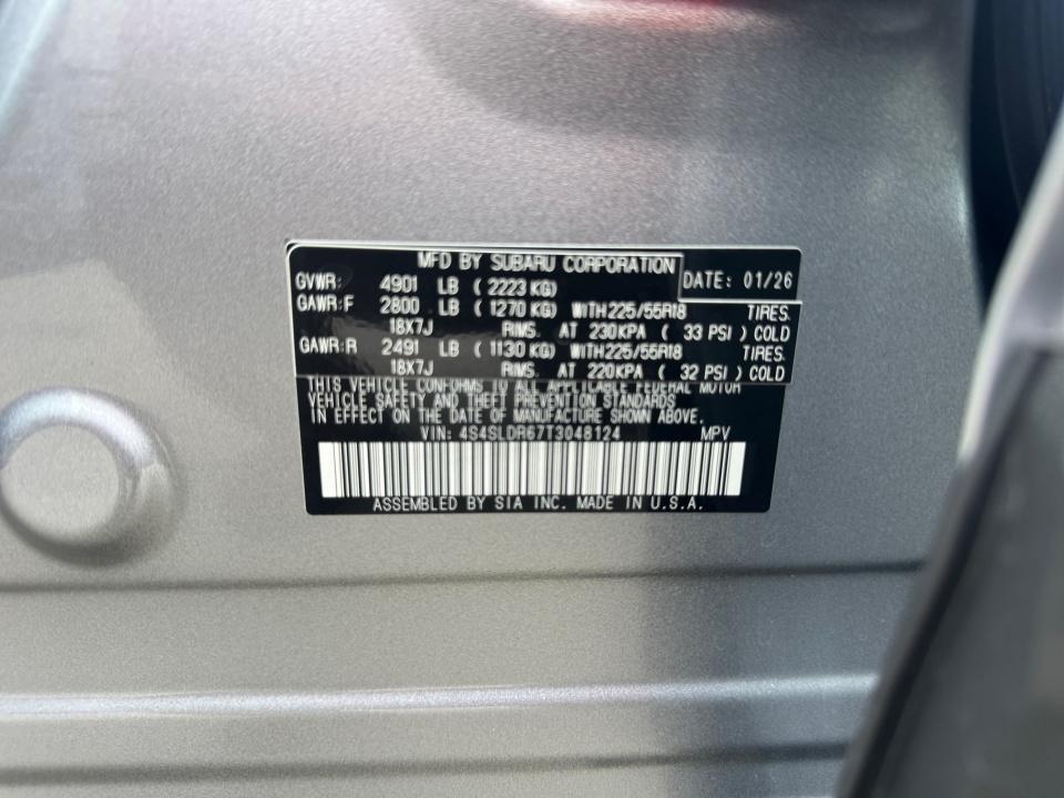 2026 Subaru Forester Limited