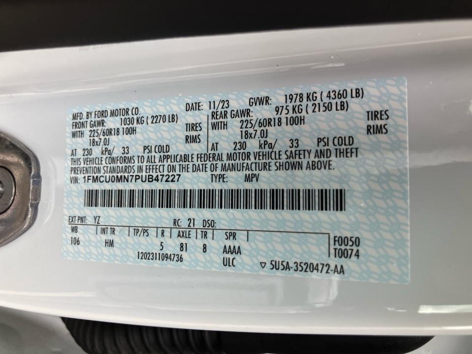 2023 Ford Escape ST-Line
