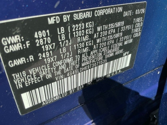 2026 Subaru Forester Sport