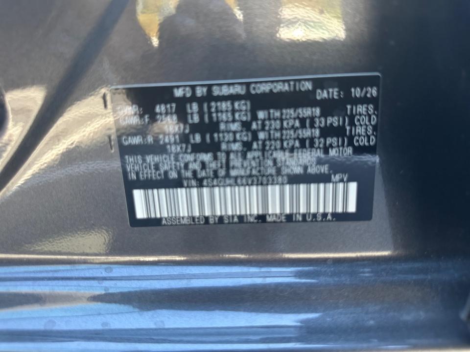 2027 Subaru Crosstrek Limited