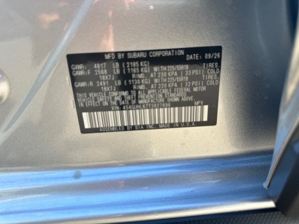 2026 Subaru Crosstrek Limited