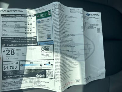 2026 Subaru Forester Sport