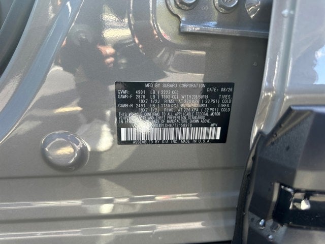 2026 Subaru Forester Sport