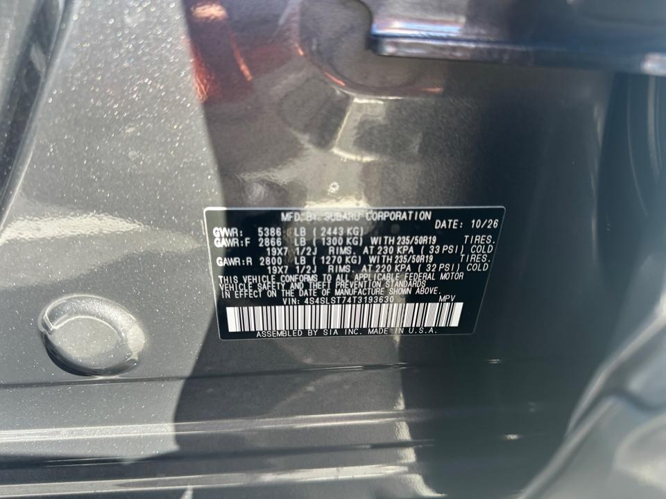 2026 Subaru Forester Touring Hybrid
