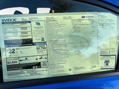 2026 Subaru WRX Premium