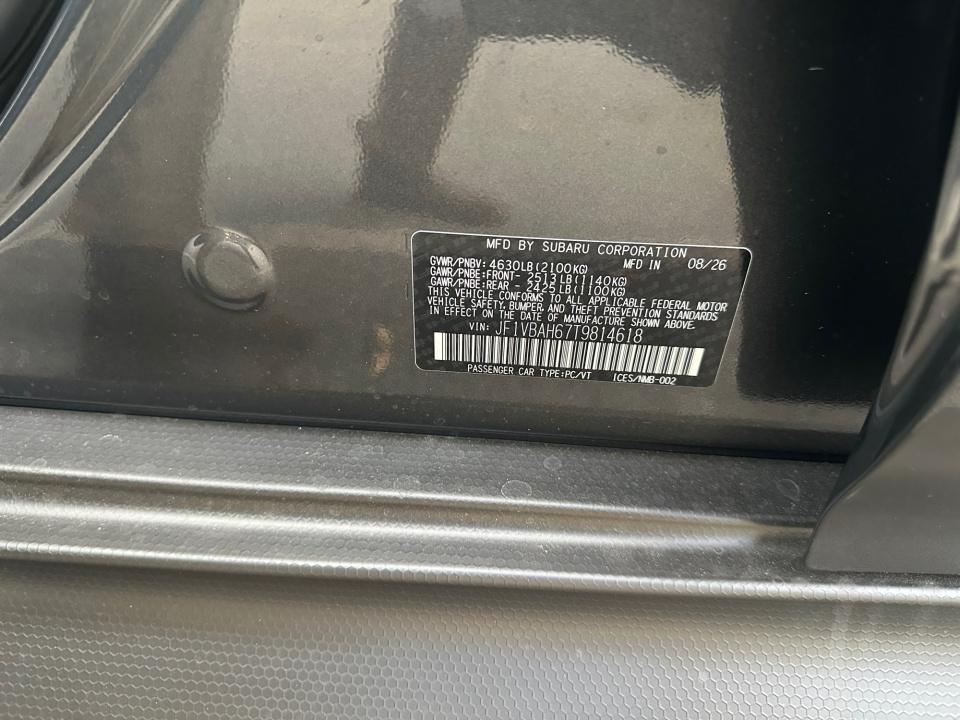 2026 Subaru WRX Premium