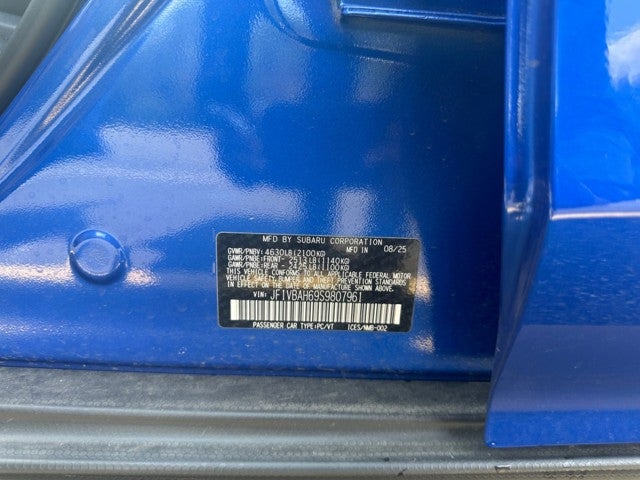 2025 Subaru WRX Premium