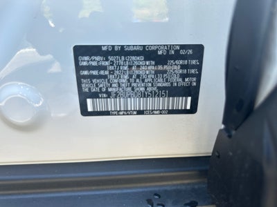 2026 Subaru Outback Premium