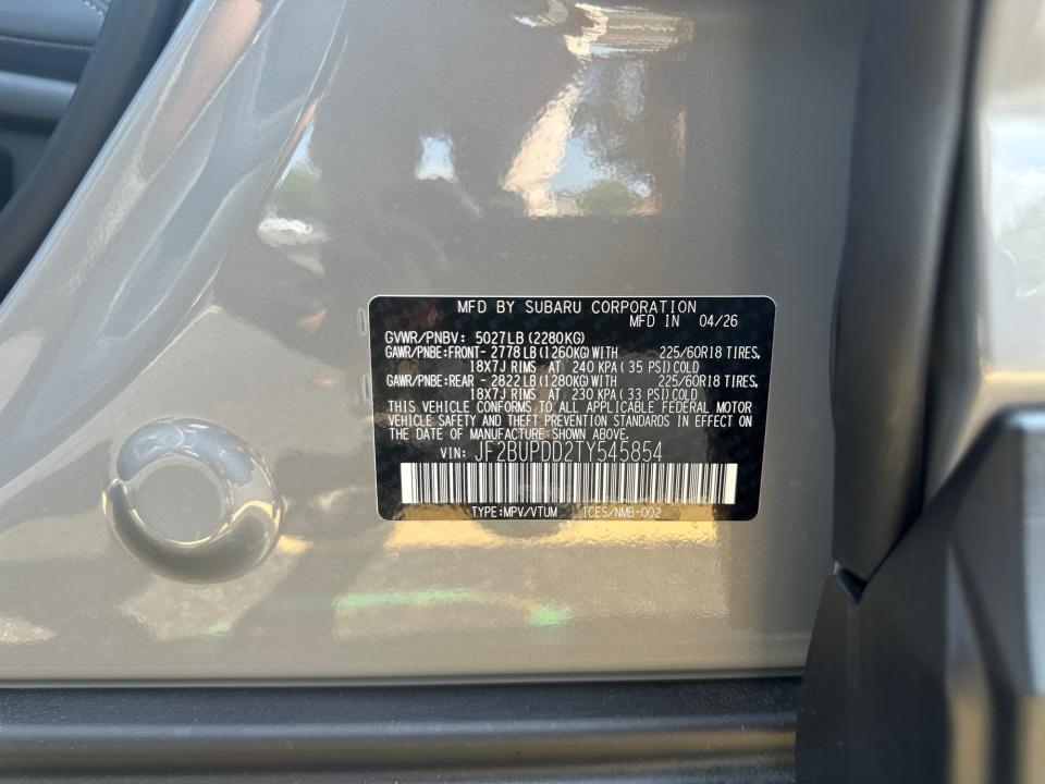 2026 Subaru Outback Limited
