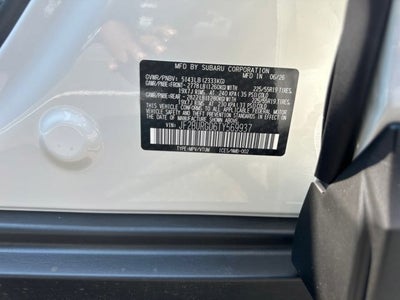 2026 Subaru Outback Limited XT