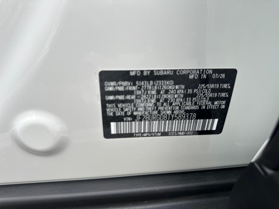 2026 Subaru Outback Limited XT