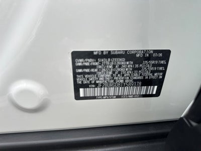 2026 Subaru Outback Limited XT