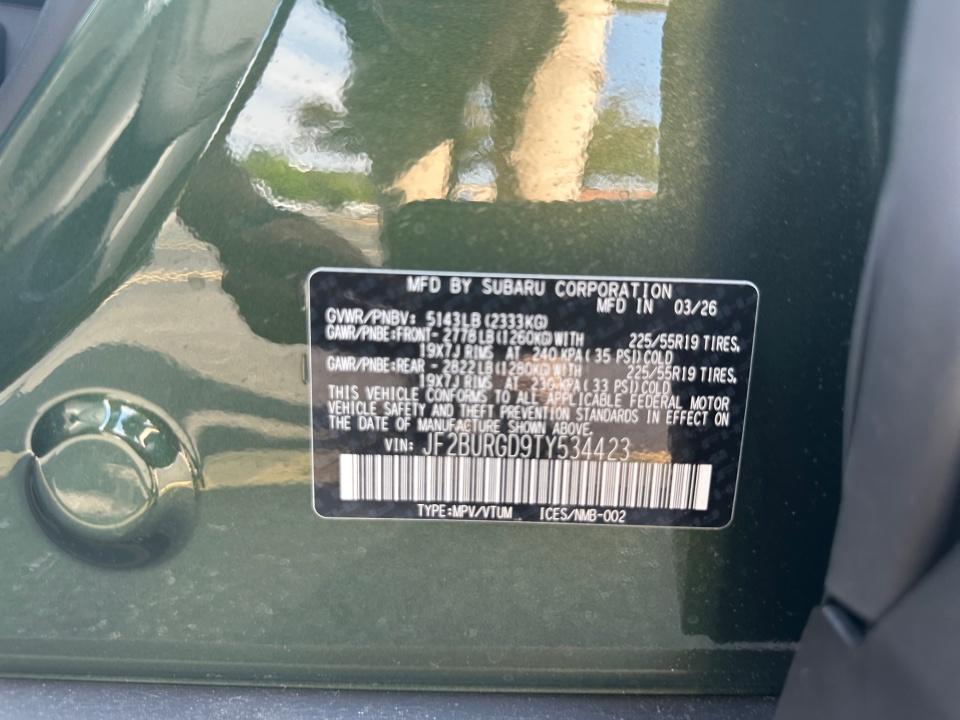 2026 Subaru Outback Limited XT