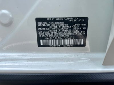 2026 Subaru Crosstrek Limited Hybrid