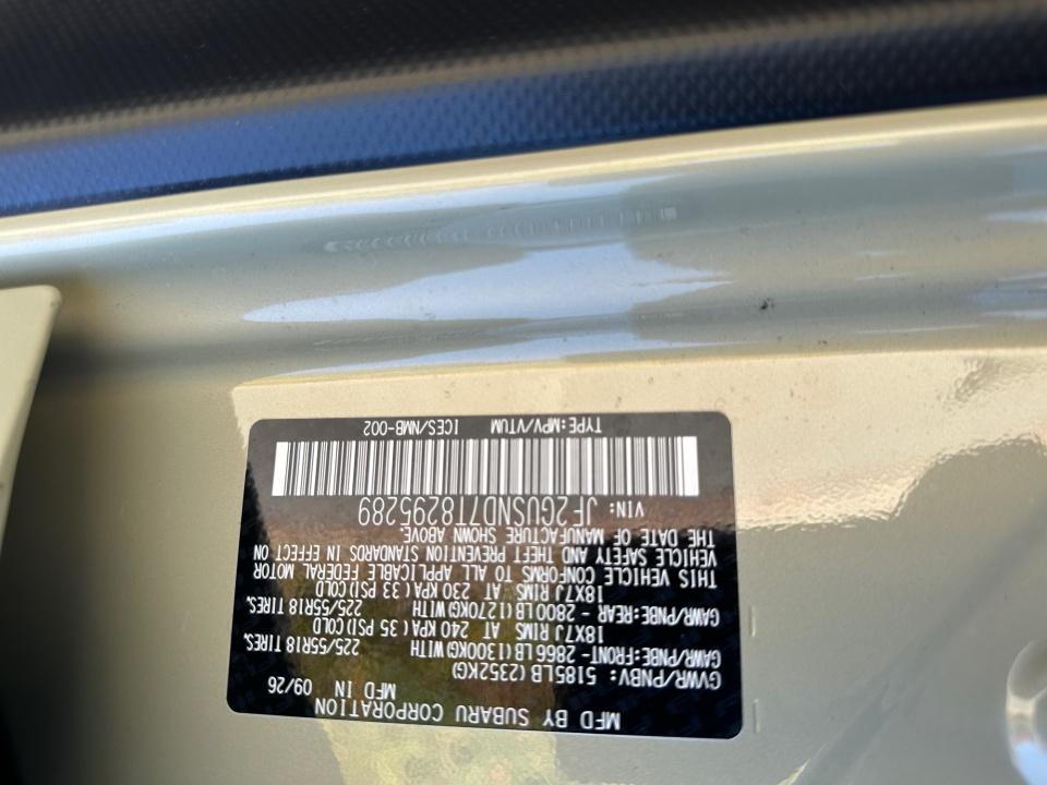 2026 Subaru Crosstrek Limited Hybrid