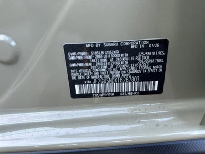 2026 Subaru Crosstrek Limited Hybrid
