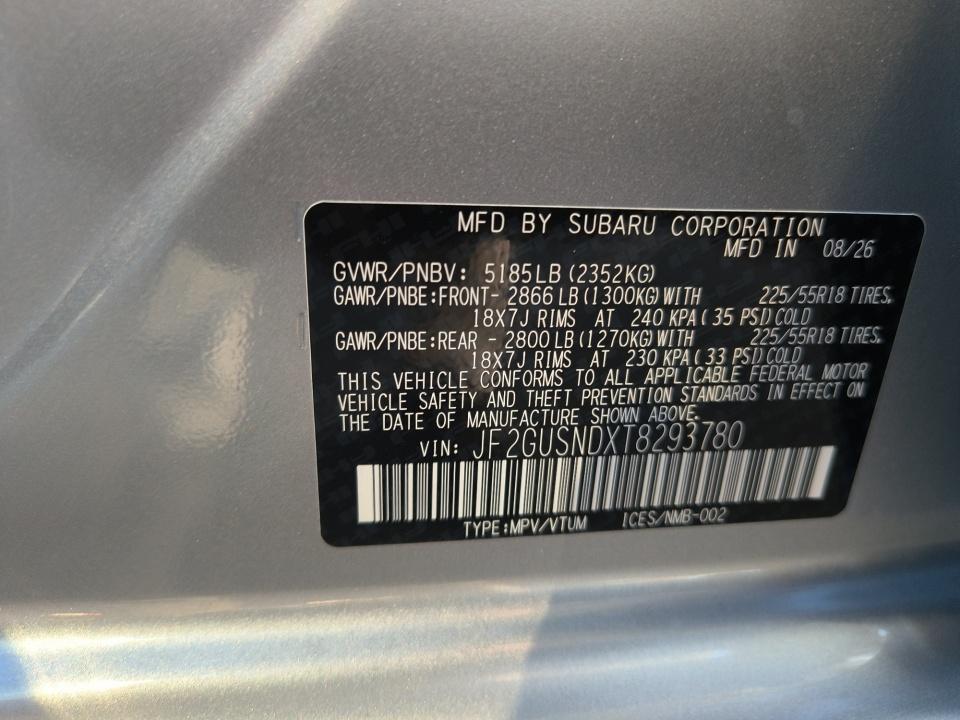 2026 Subaru Crosstrek Limited Hybrid