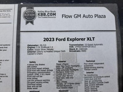 2023 Ford Explorer XLT