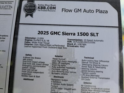 2025 GMC Sierra 1500 SLT