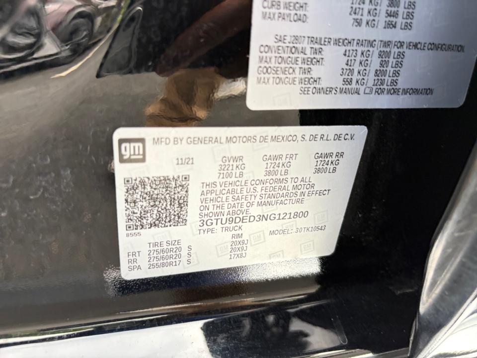 2022 GMC Sierra 1500 Limited SLT