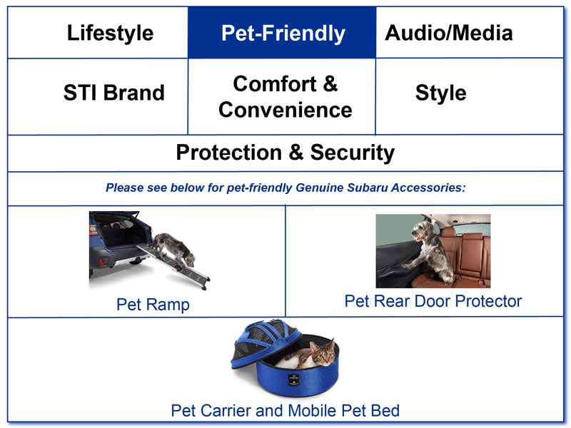 Genuine Subaru Accessories