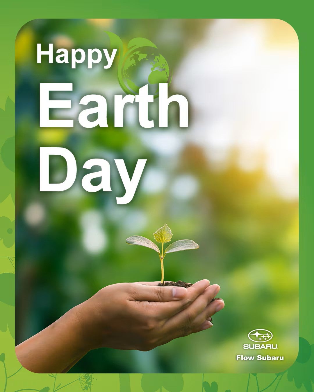 hAPPY Earth Day banner